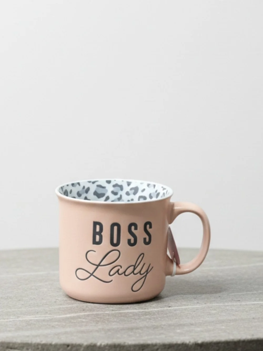 Boss Lady Pink Ceramic Mug